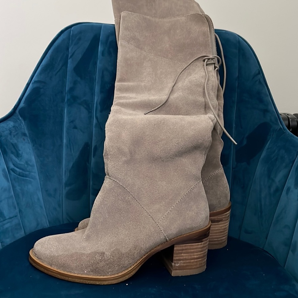 Lucky brand over the knee boots